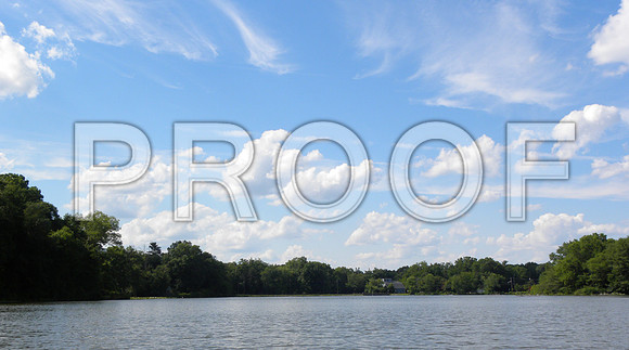 A photo of Grovers Mill Pond in West Windsor NJ