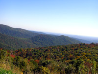 I took this photo at Sky Line Dr in VA. during the beginning of fall