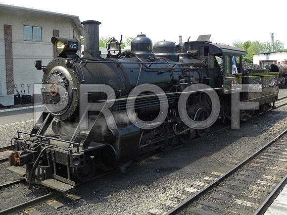 A Steam Enigne in New Hope, Pa